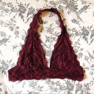 Lace Halter Bralette